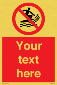 Custom No surf craft